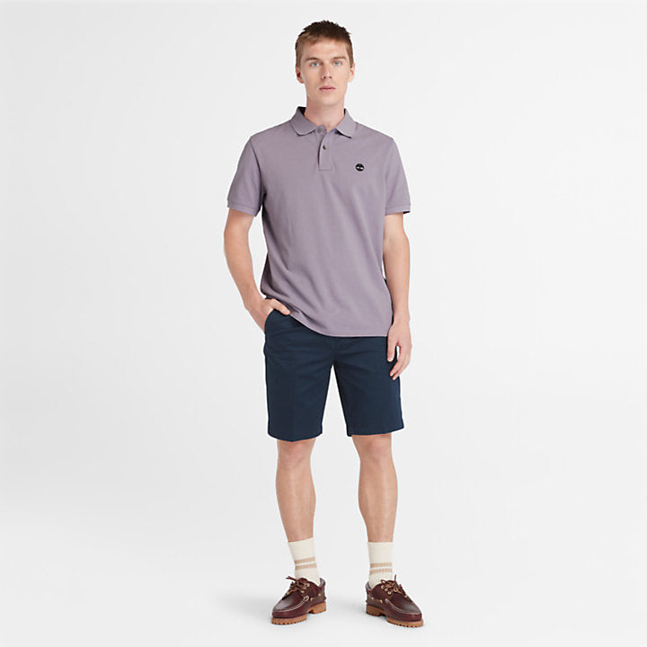 Millers River Pique© Polo Shirt for Men in Purple