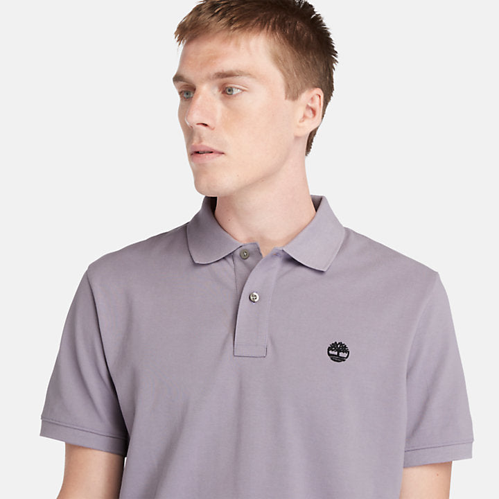 Millers River Pique‚© Polo Shirt for Men in Purple