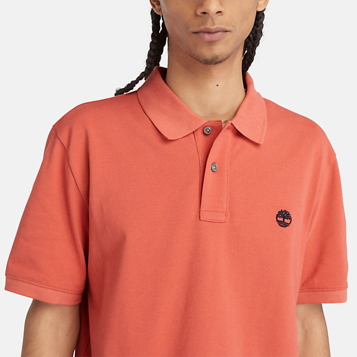 Timberland Millers River Pique© Polo Shirt for Men In Sienna