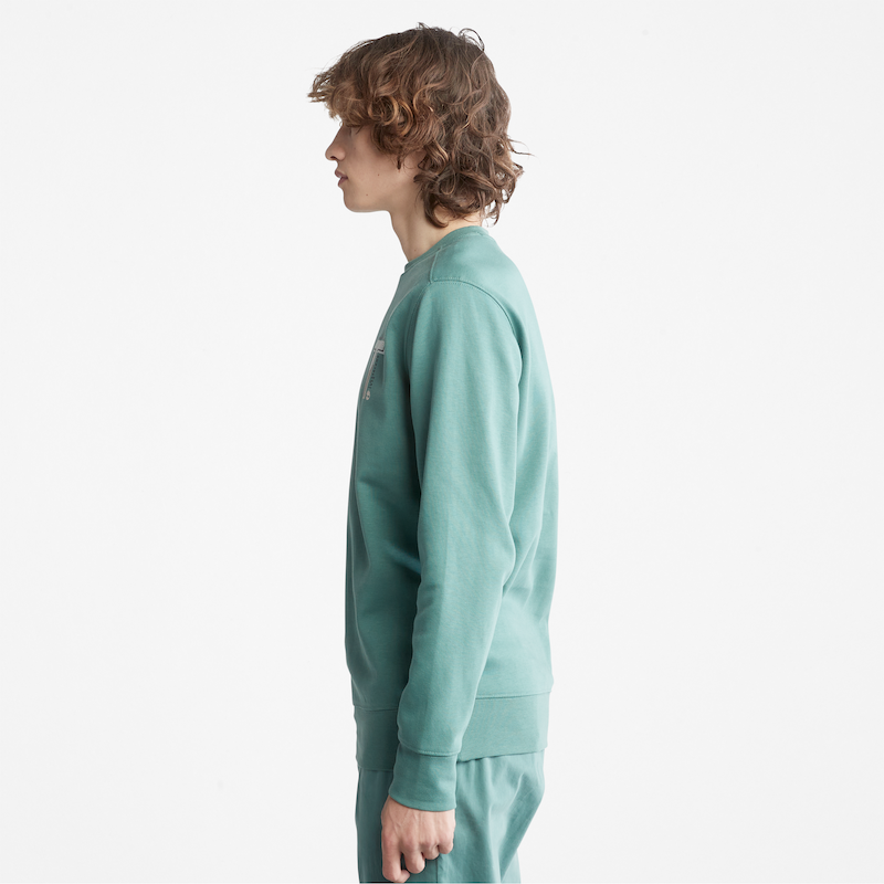 Timberfresh Technology Relaxed Fit Sweatshirt for Men in Teal