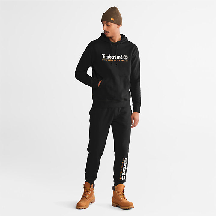 TIMBERLAND WIND, WATER, EARTH, AND SKY HOODIE FOR MEN IN BLACK