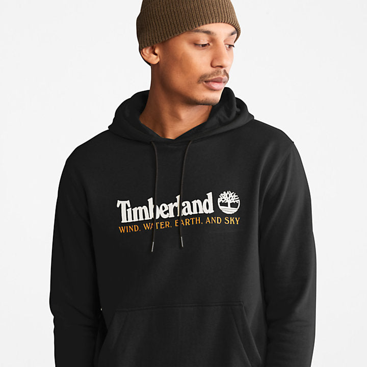 TIMBERLAND WIND, WATER, EARTH, AND SKY HOODIE FOR MEN IN BLACK