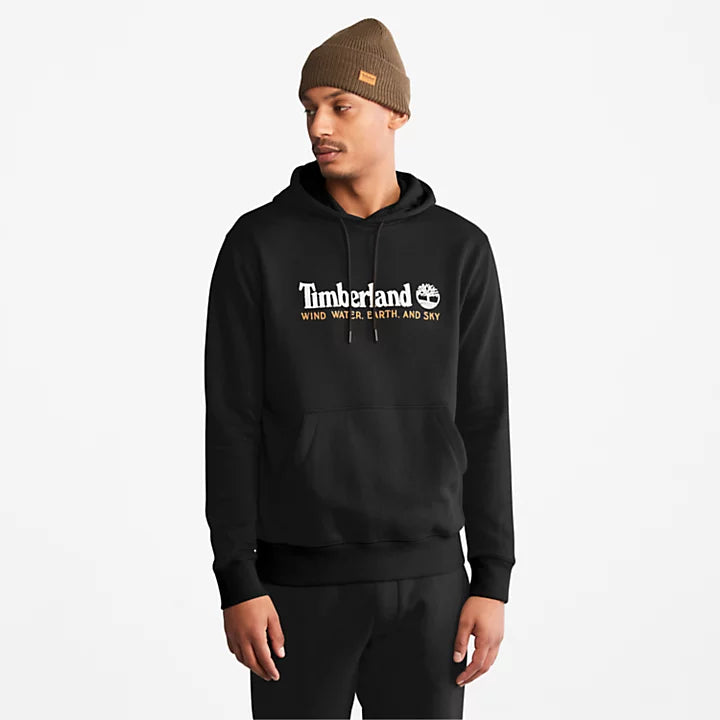 TIMBERLAND WIND, WATER, EARTH, AND SKY HOODIE FOR MEN IN BLACK