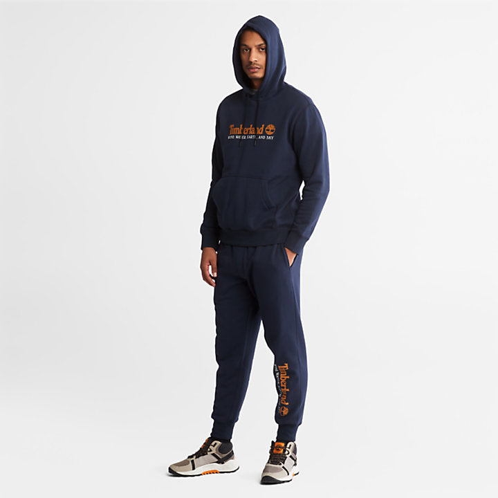 TIMBERLAND WIND, WATER, EARTH, AND SKY HOODIE FOR MEN IN NAVY