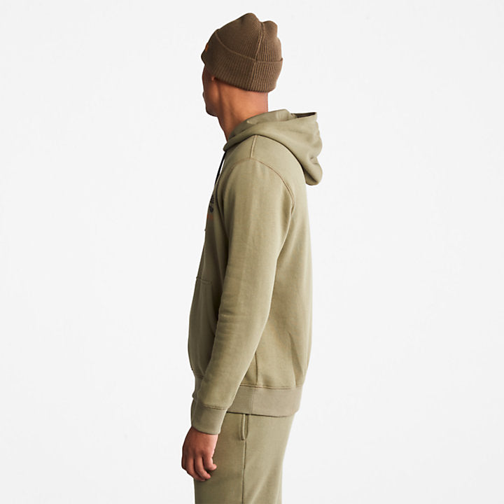 TIMBERLAND WIND, WATER, EARTH, AND SKY HOODIE FOR MEN IN GREEN