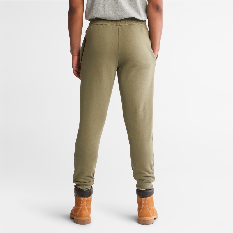 TIMBERLAND TIMBERLAND WIND, WATER, EARTH, AND SKY SWEATPANTS FOR MEN IN GREEN
