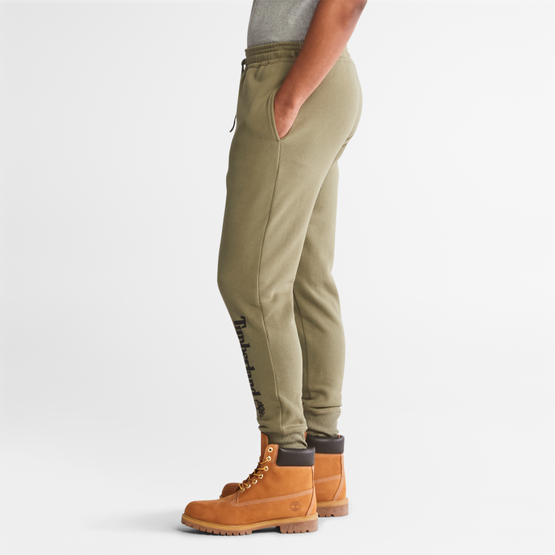 TIMBERLAND TIMBERLAND WIND, WATER, EARTH, AND SKY SWEATPANTS FOR MEN IN GREEN