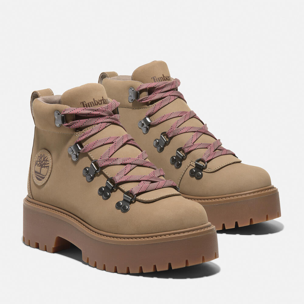 Stone Street Mid Lace_Up Platform Boot For Women
