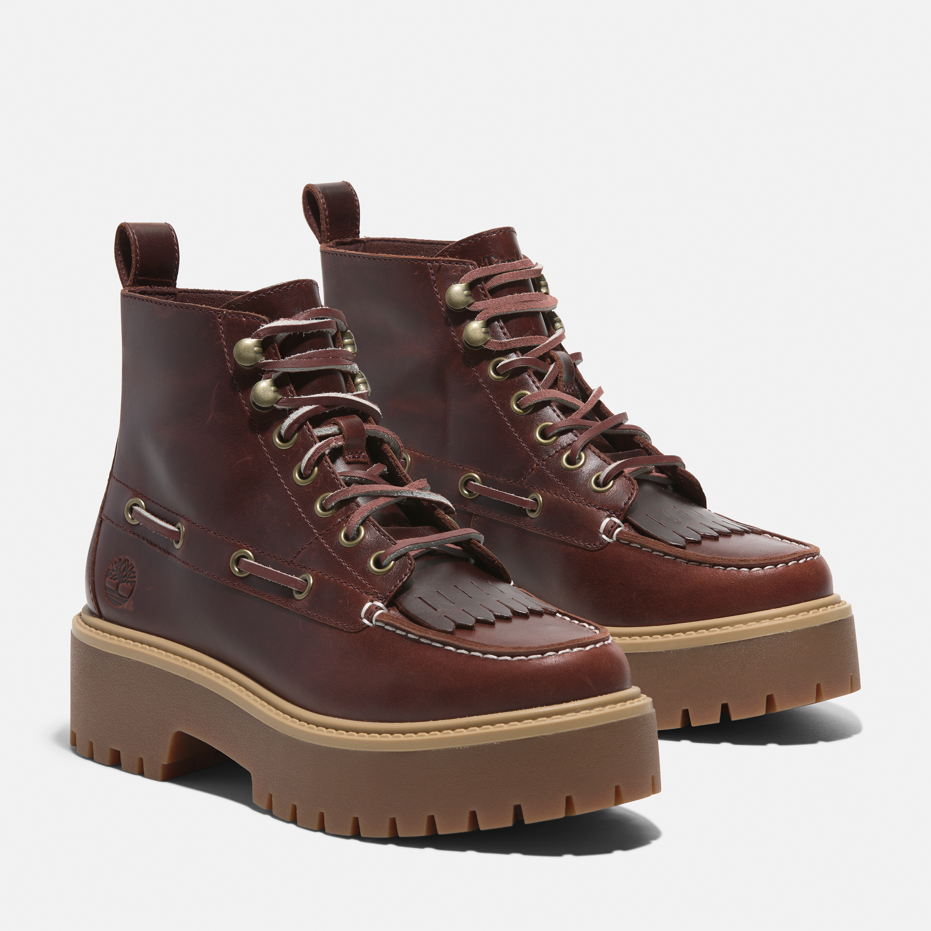 Stone Street 7-Eye Platform Boot For Women