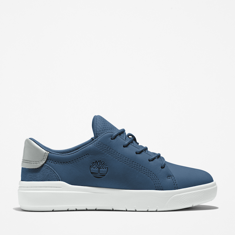 TIMBERLAND SENECA BAY LEATHER OXFORD FOR YOUTH IN BLUE