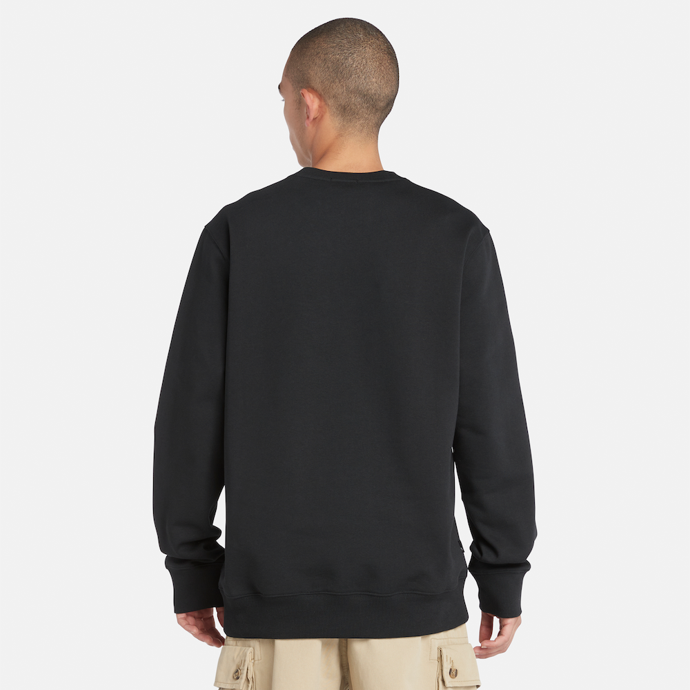 TIMBERLAND TREE LOGO SWEATSHIRT FOR MEN IN BLACK