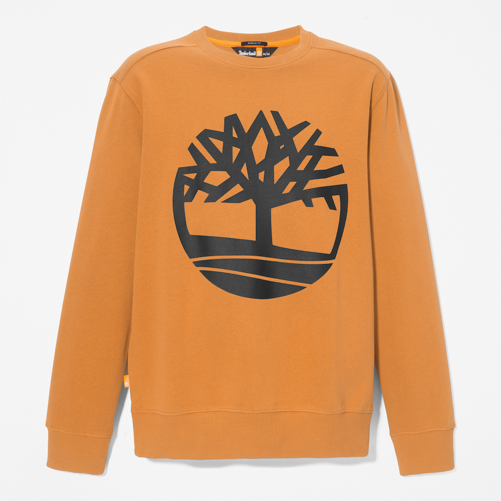 TIMBERLAND TREE LOGO SWEATSHIRT FOR MEN IN WHEAT