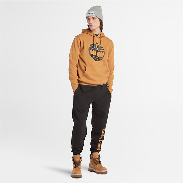 TIMBERLAND TREE LOGO HOODIE FOR MEN IN WHEAT