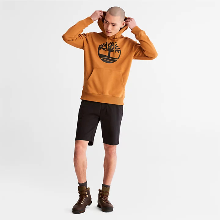 TIMBERLAND TREE LOGO HOODIE FOR MEN IN WHEAT