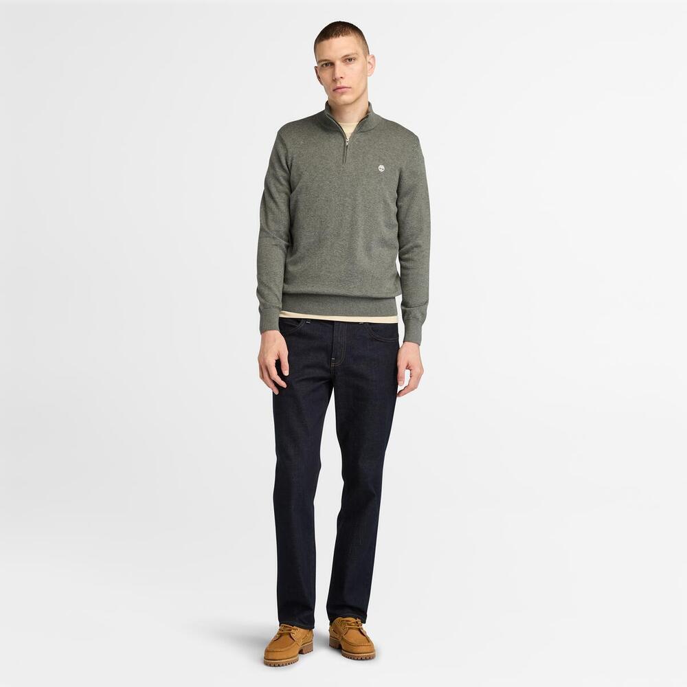 Williams River 1/4 Zip Sweater For Men