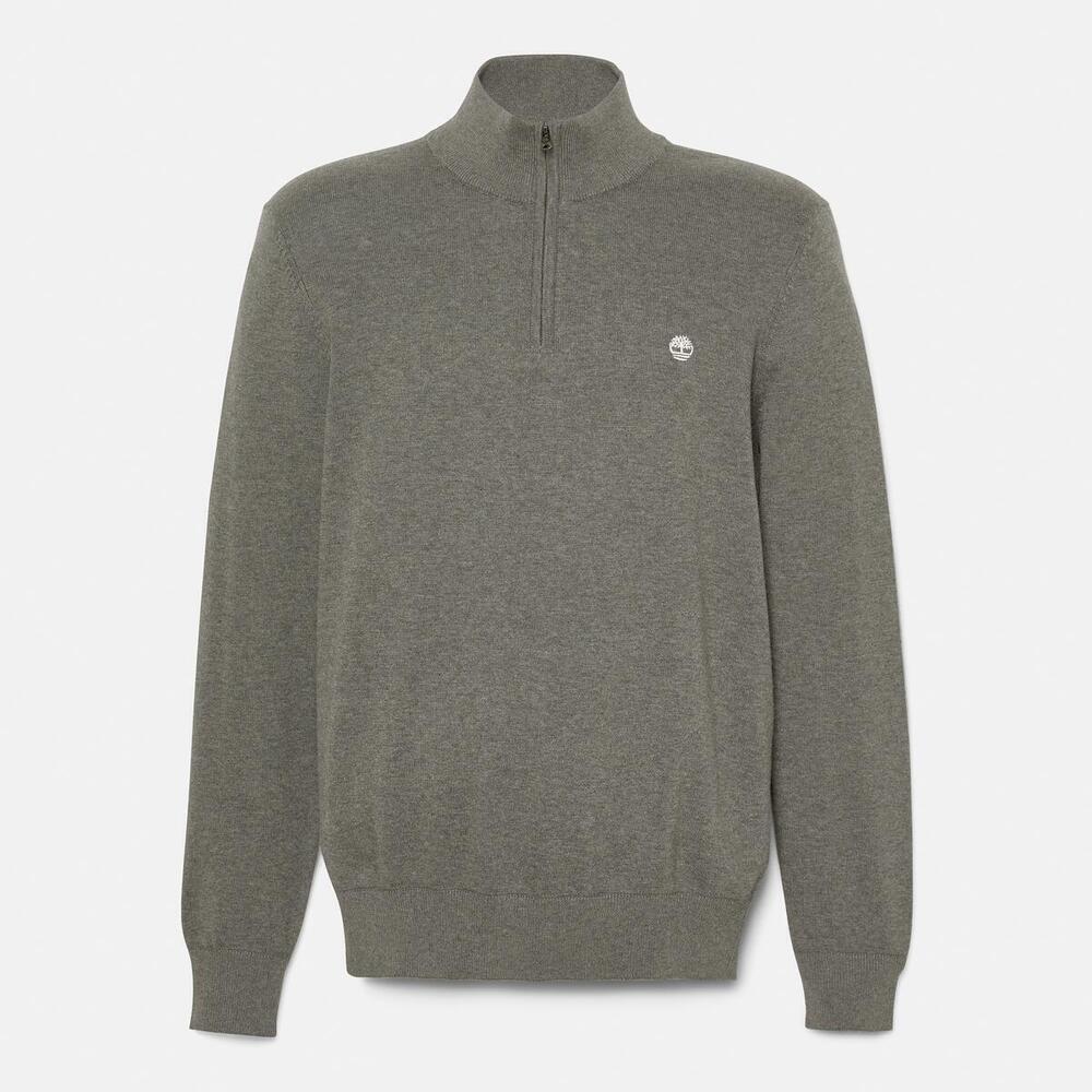 Williams River 1/4 Zip Sweater For Men