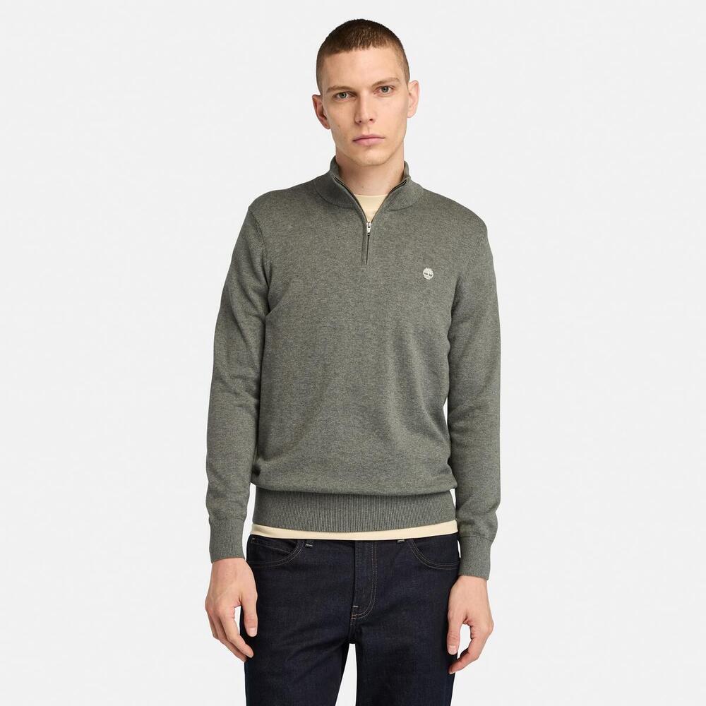 Williams River 1/4 Zip Sweater For Men