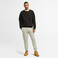 Exeter River Brushed Back Crew Sweatshirt For Men