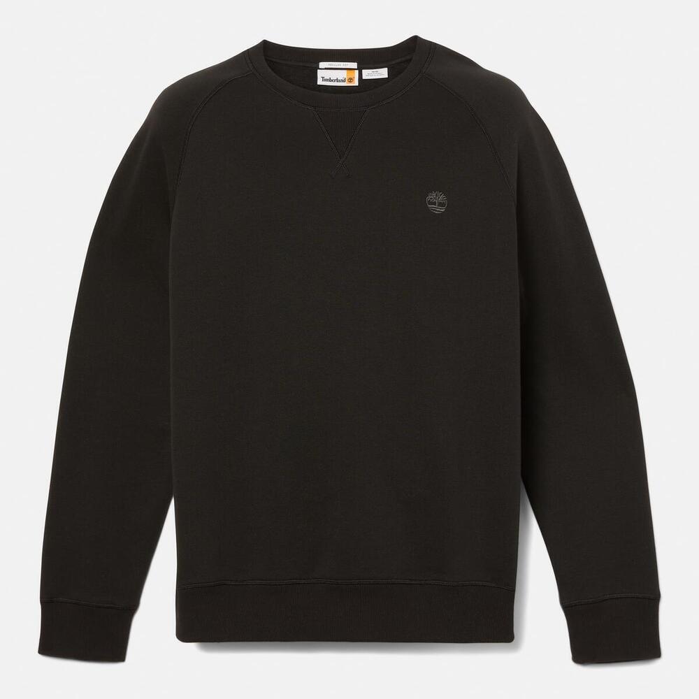 Exeter River Brushed Back Crew Sweatshirt For Men