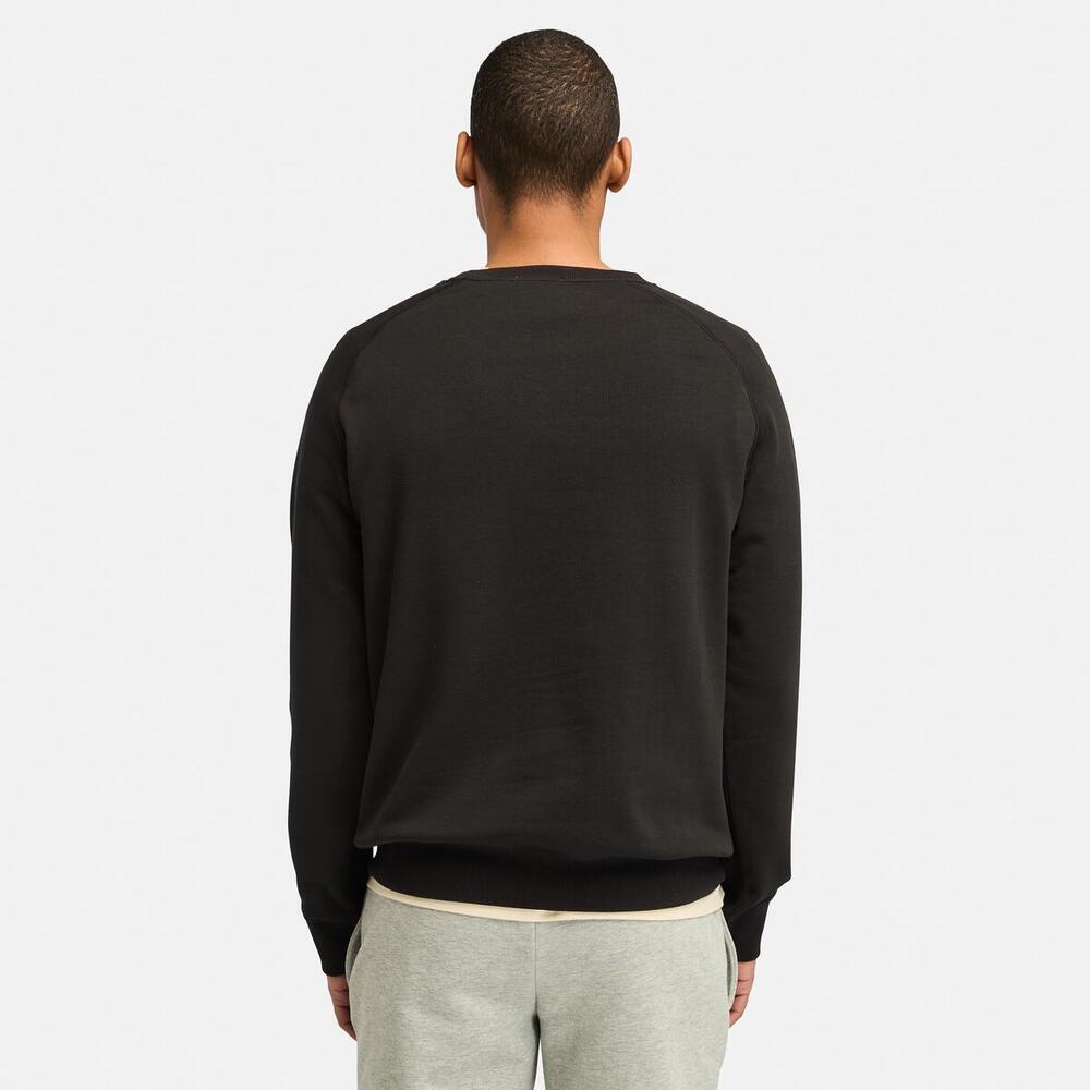 Exeter River Brushed Back Crew Sweatshirt For Men