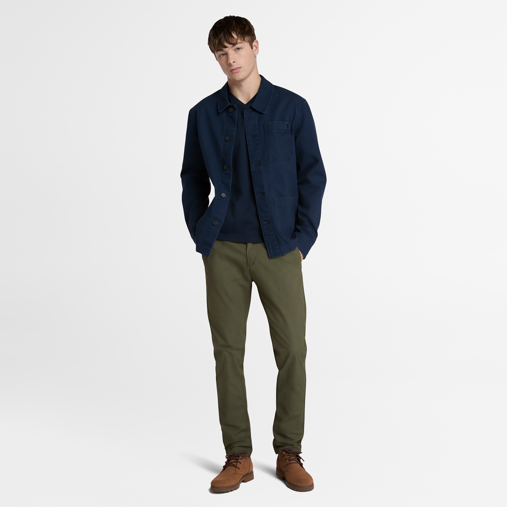 Dunstan River V Neck Short Sleeve T-Shirt for Men