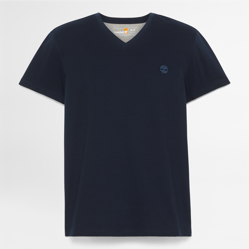 Dunstan River V Neck Short Sleeve T-Shirt for Men