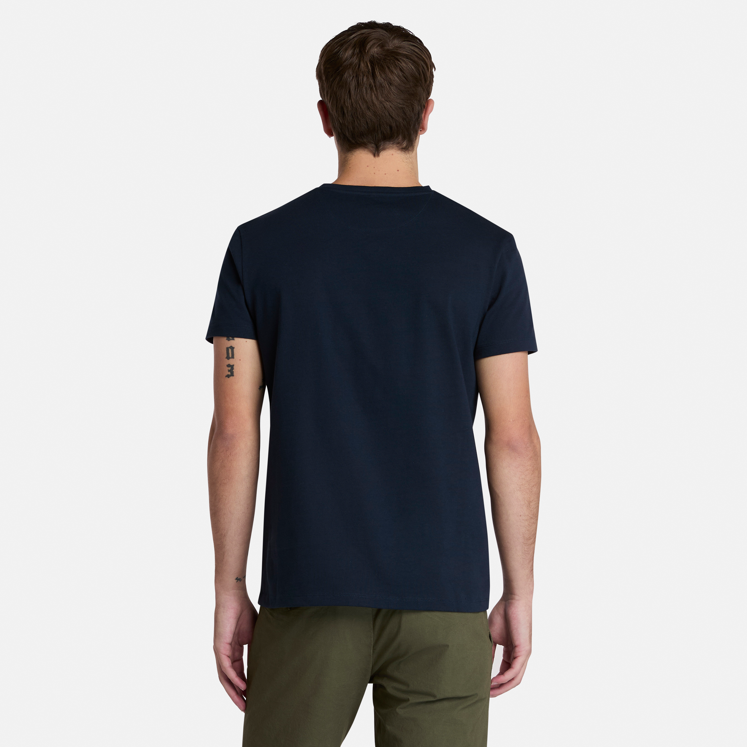 Dunstan River V Neck Short Sleeve T-Shirt for Men