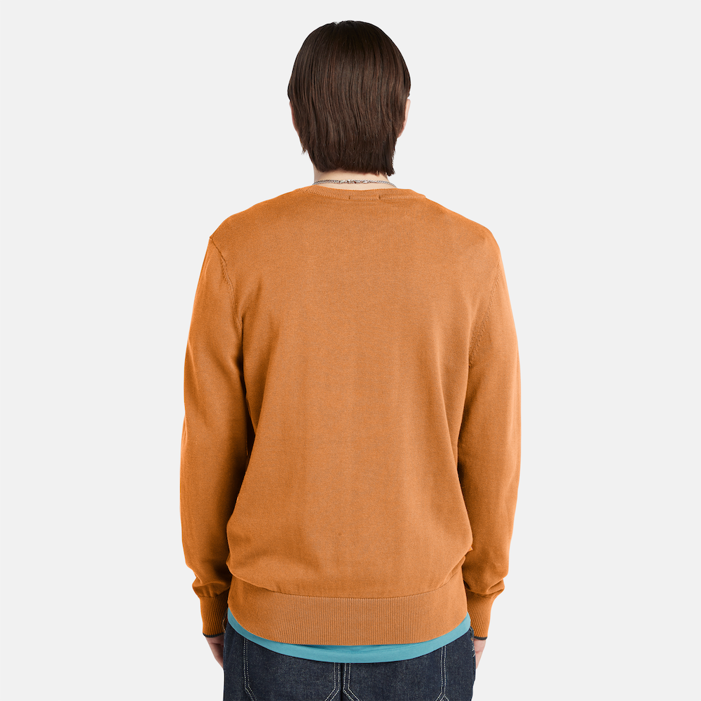 TIMBERLAND WILLIAMS RIVER CREWNECK JUMPER FOR MEN IN WHEAT