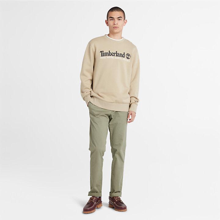 TIMBERLAND SARGENT LAKE STRETCH CHINO TROUSERS FOR MEN IN GREEN