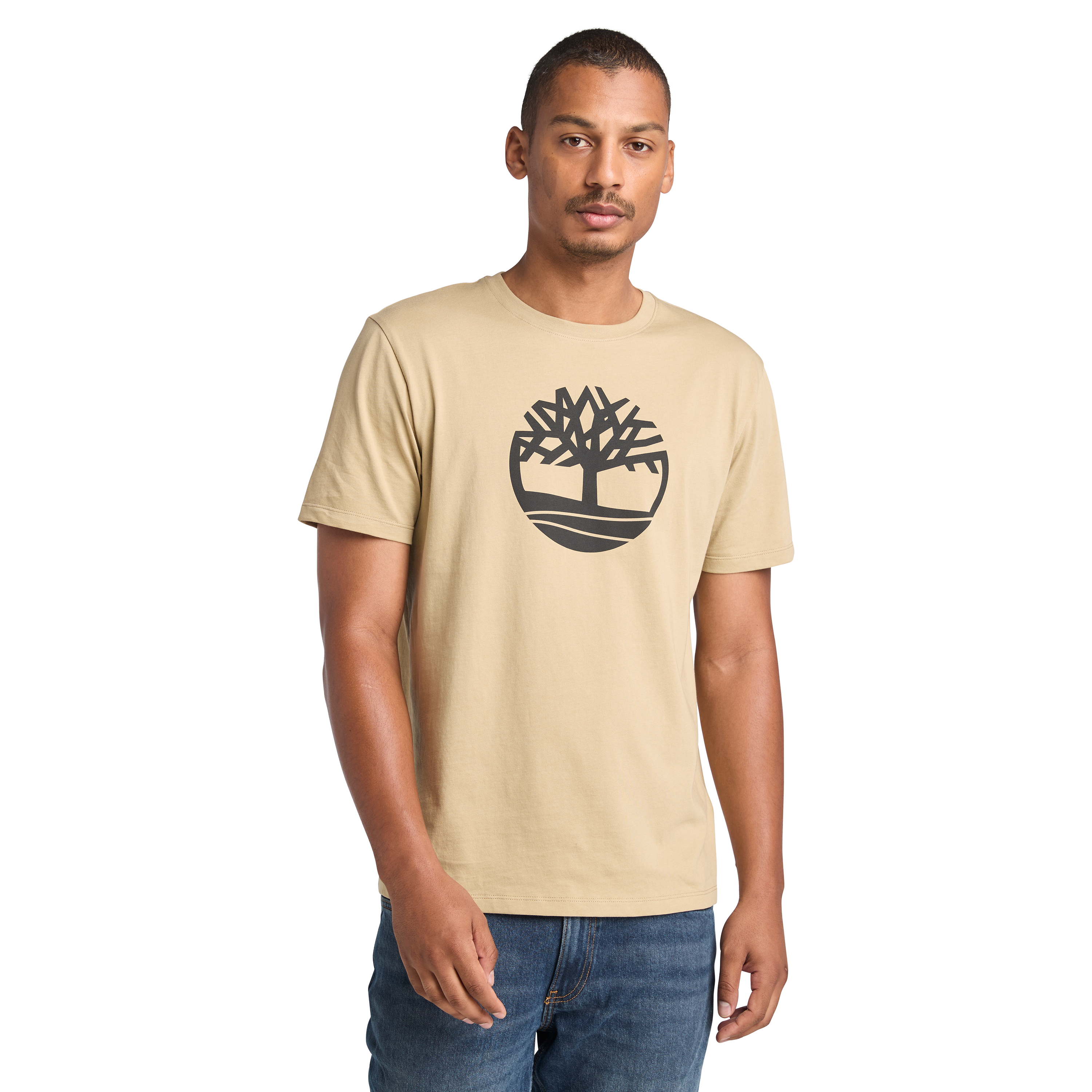 Kennebec River Tree Logo Short Sleeve T-Shirt For Men