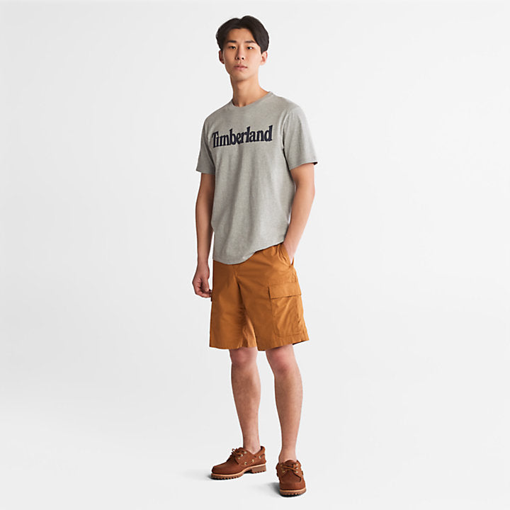 TIMBERLAND KENNEBEC LINEAR T-SHIRT FOR MEN IN GREY