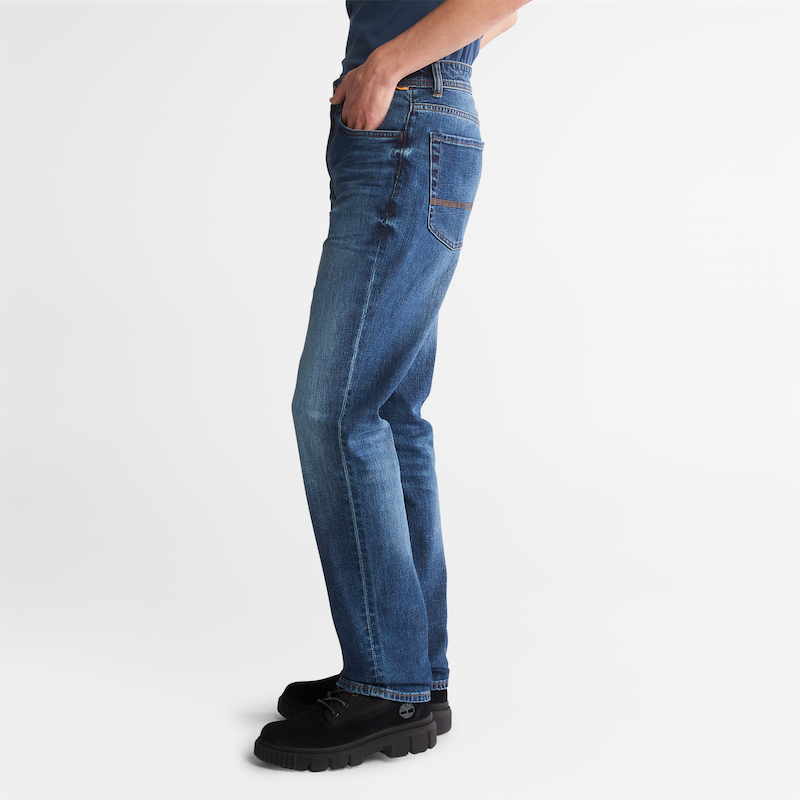 TIMBERLAND SARGENT LAKE STRETCH CORE JEANS FOR MEN IN BLUE