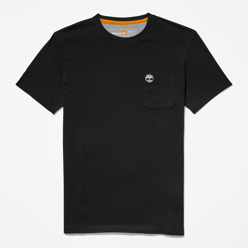 Dunstan River Crew Neck Pocket T-Shirt for Men