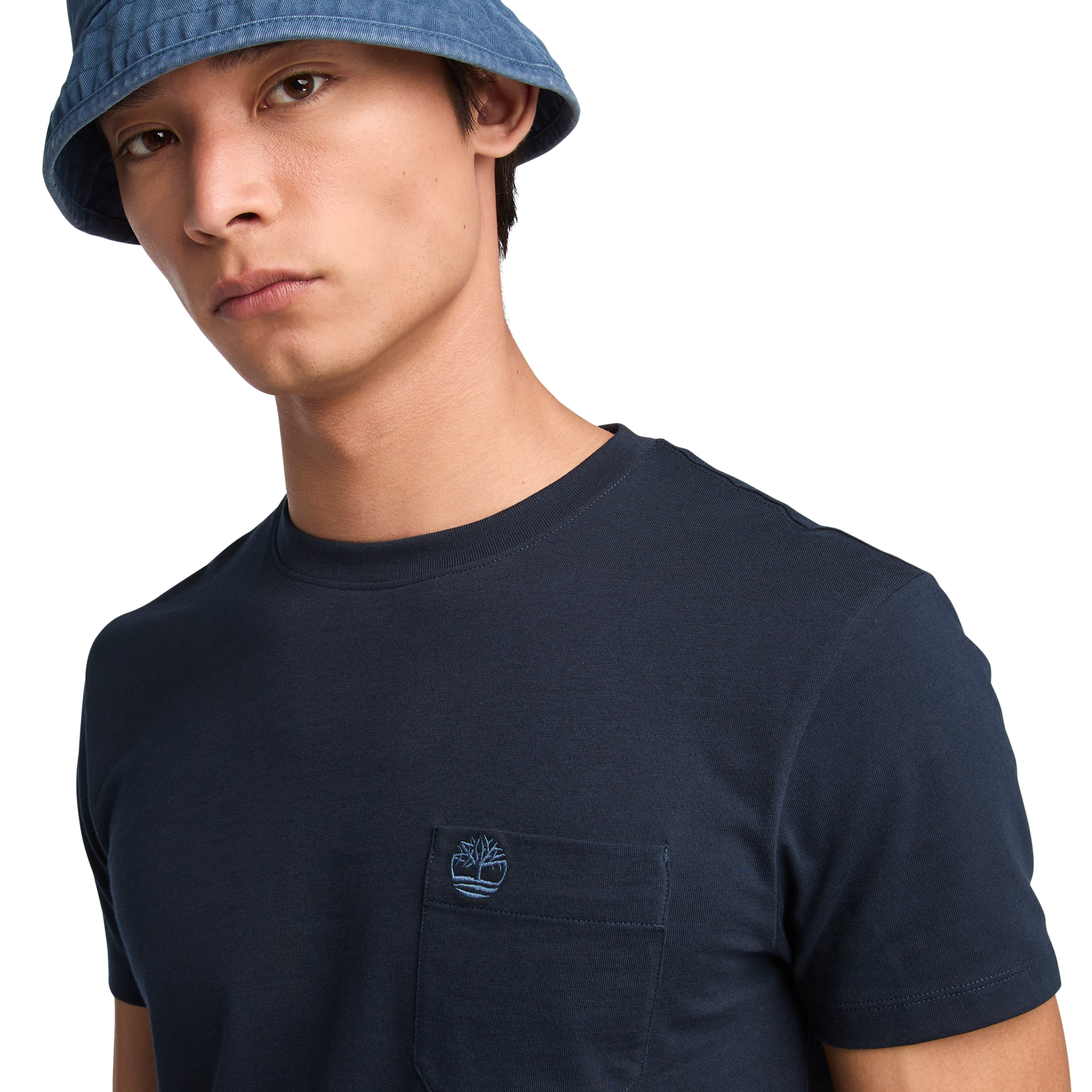 Dunstan River Chest Pocket Short Sleeve T-Shirt For Men