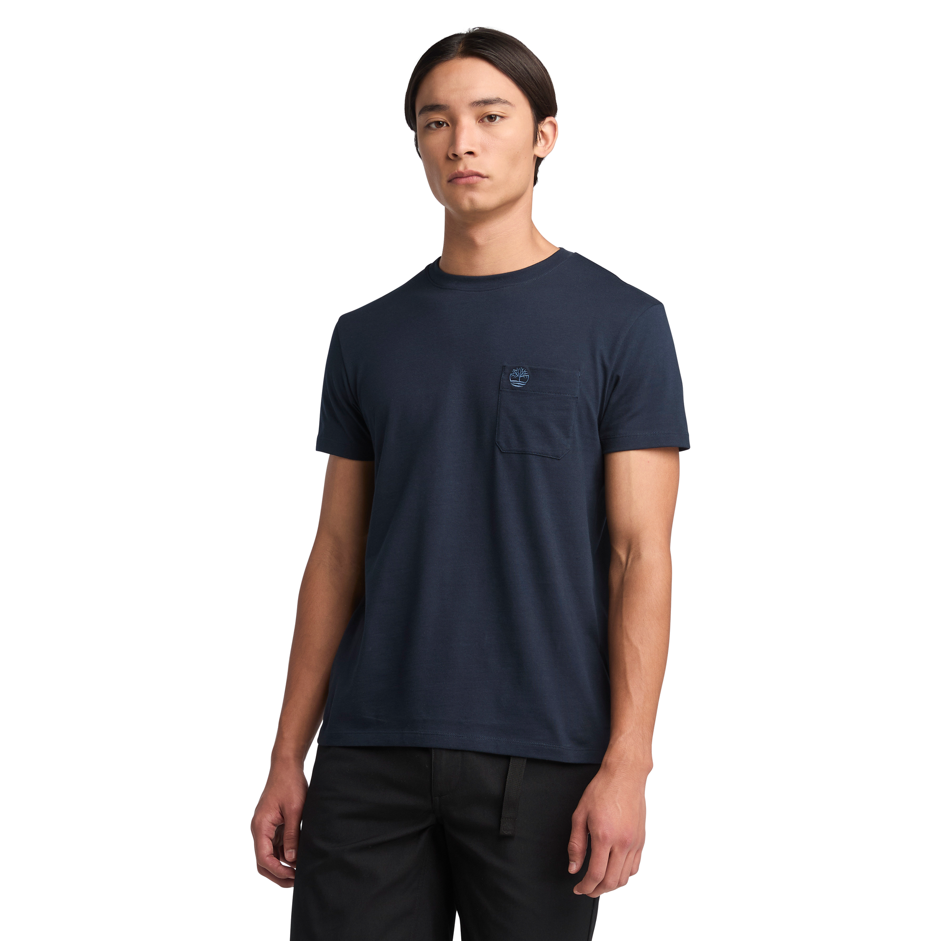 Dunstan River Chest Pocket Short Sleeve T-Shirt For Men Dunstan River Chest Pocket Short Sleeve T-Shirt For Men