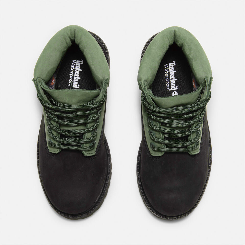 Timberland® Premium 6-Inch Lace-Up Waterproof Boot for Youth