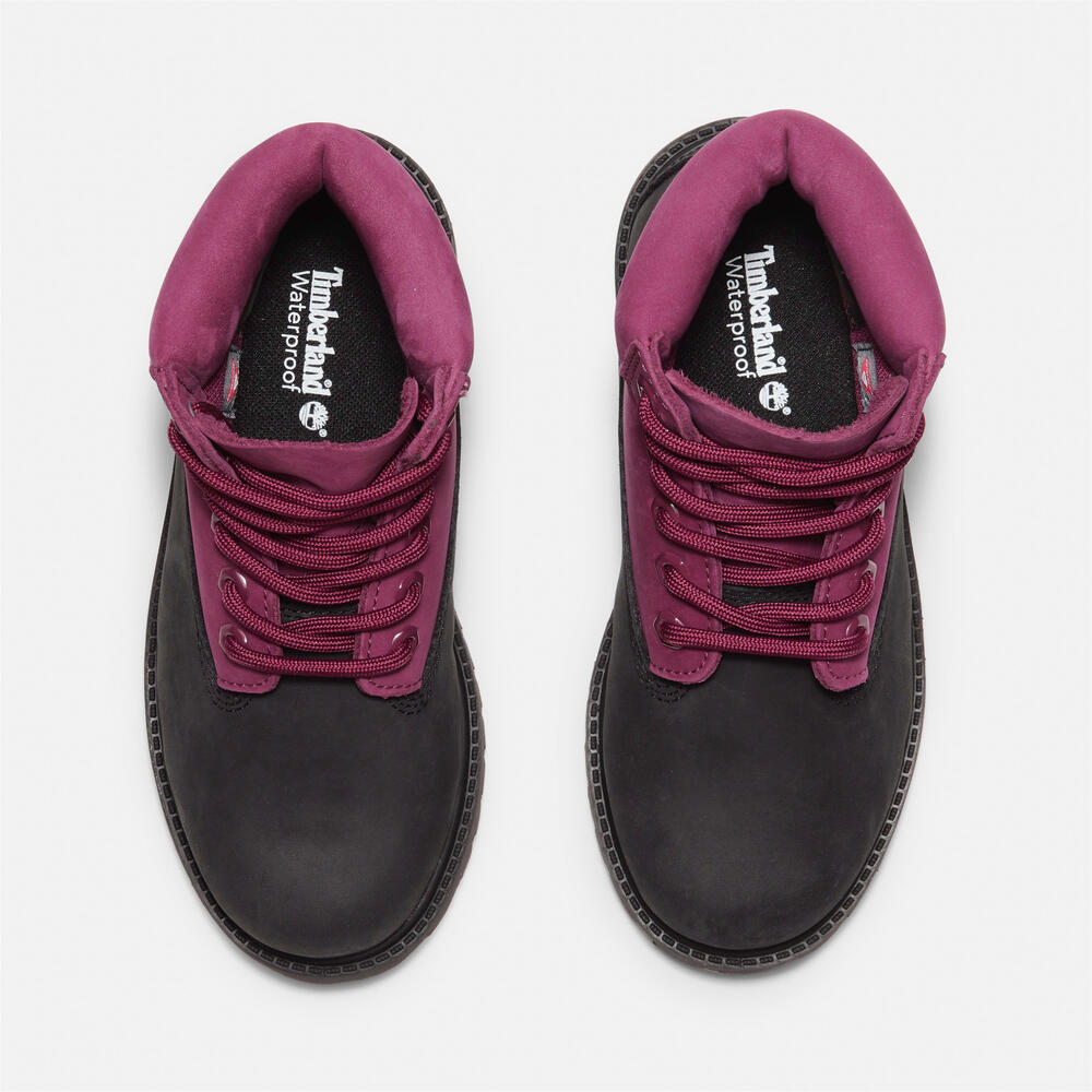 Timberland® Premium 6-Inch Lace-Up Waterproof Boot For Youth