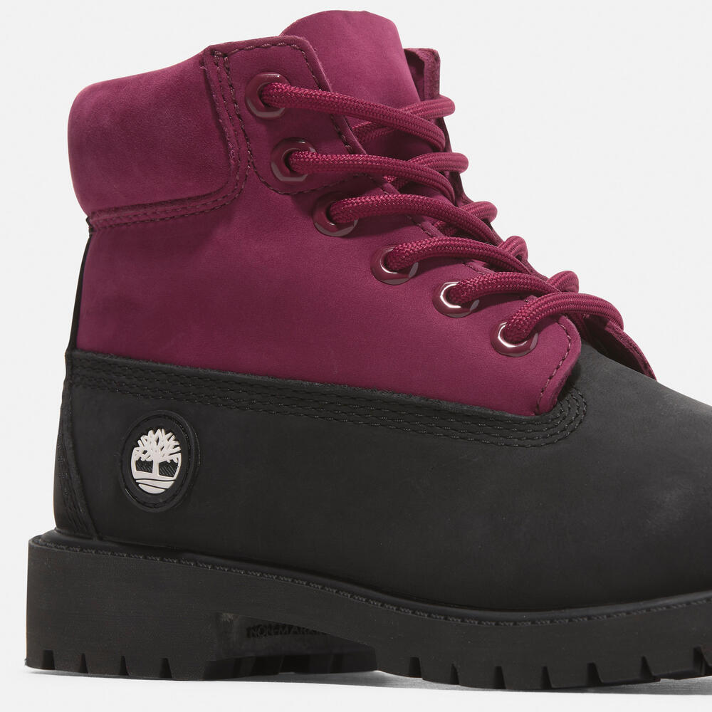 Timberland® Premium 6-Inch Lace-Up Waterproof Boot For Youth