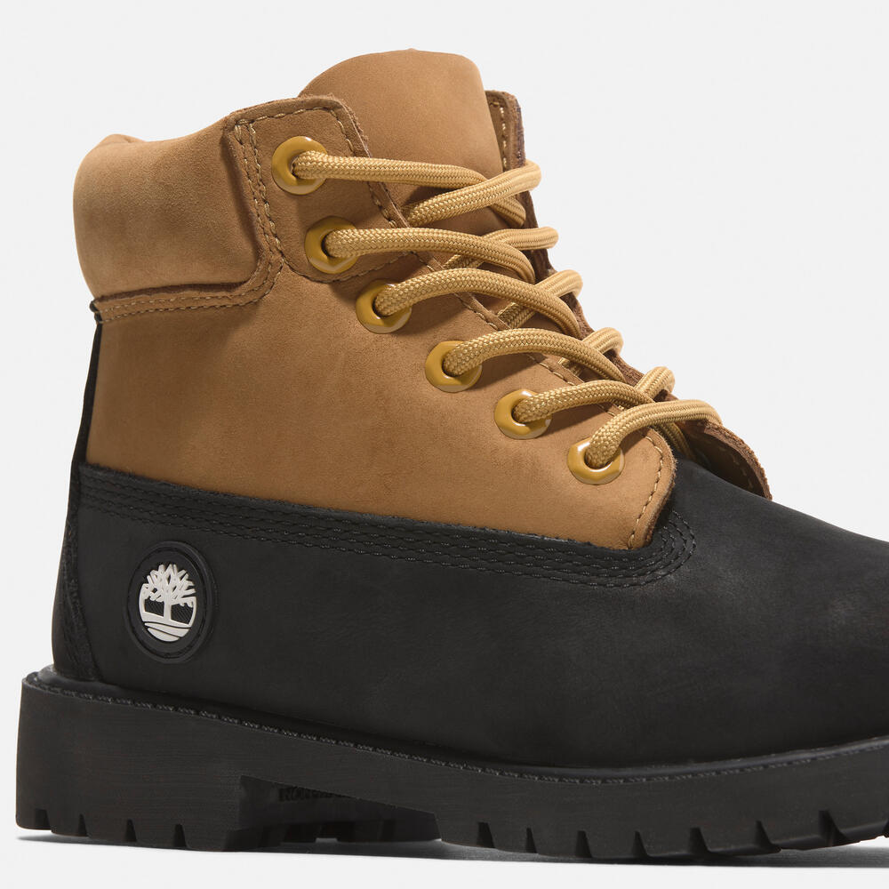 Timberland® Premium 6-Inch Lace-Up Waterproof Boot For Youth