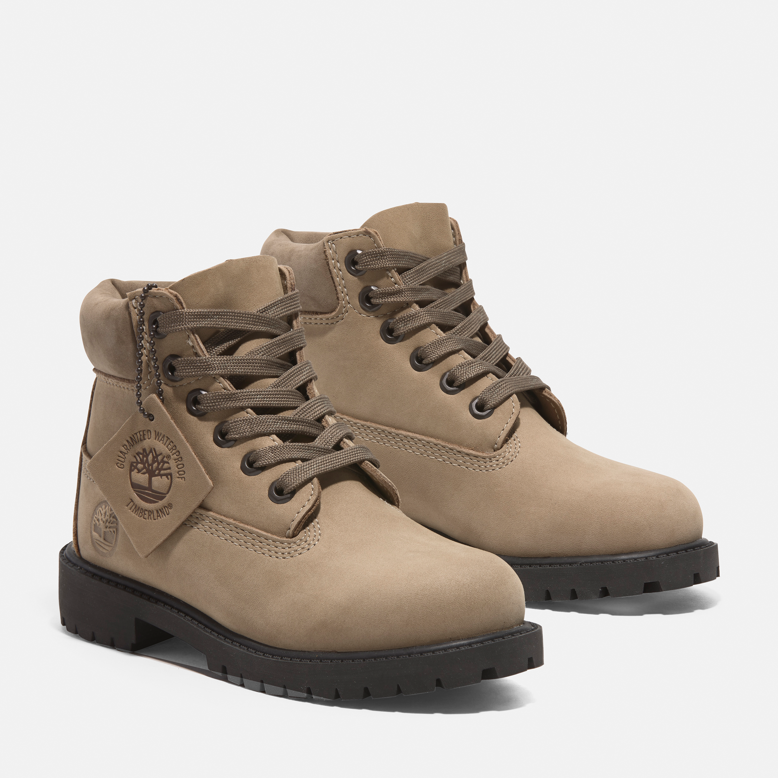 Timberland® Premium 6-Inch Lace-Up Waterproof Boot for Youth