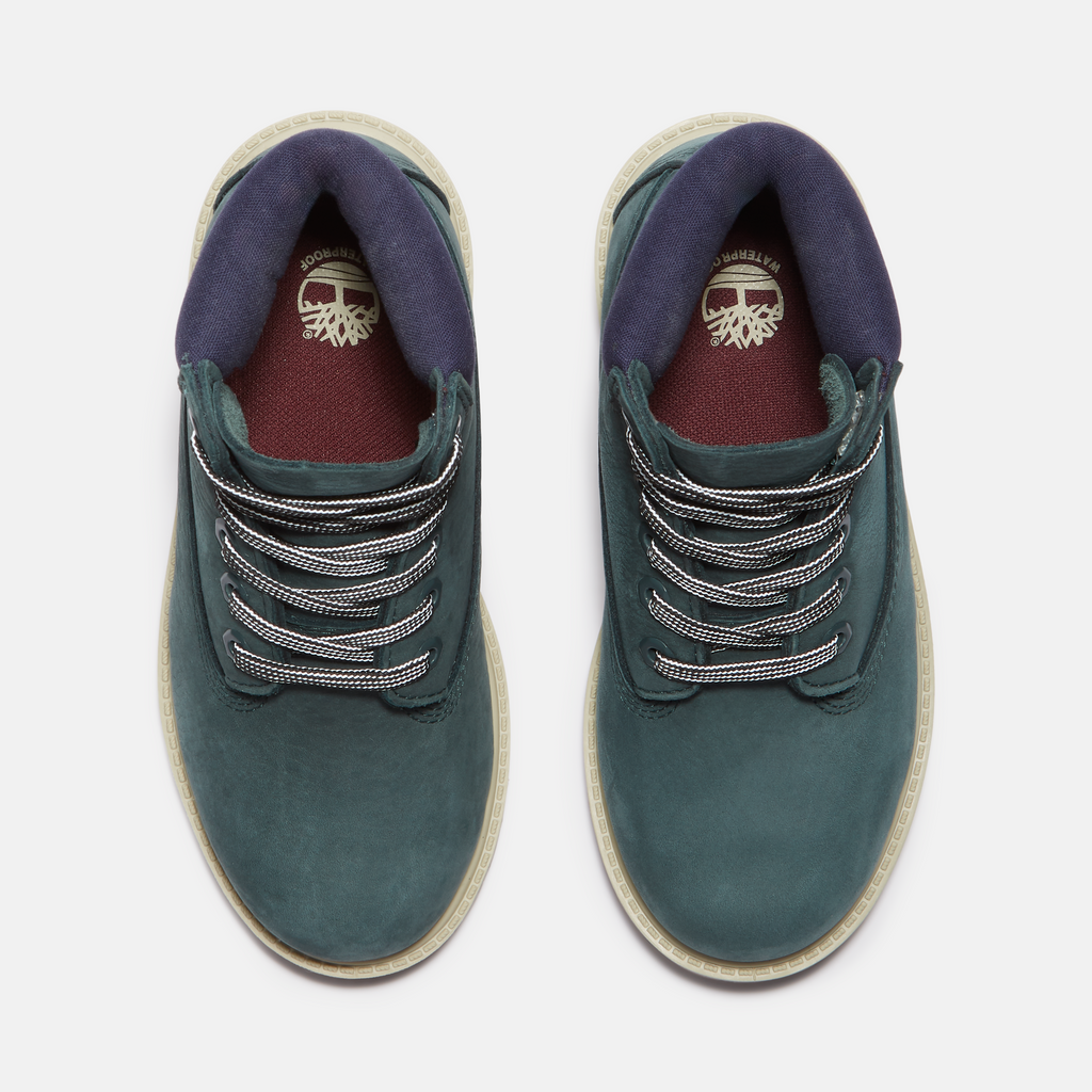 Timberland Premium 6 Inch Lace Up Waterproof Boot For Youth