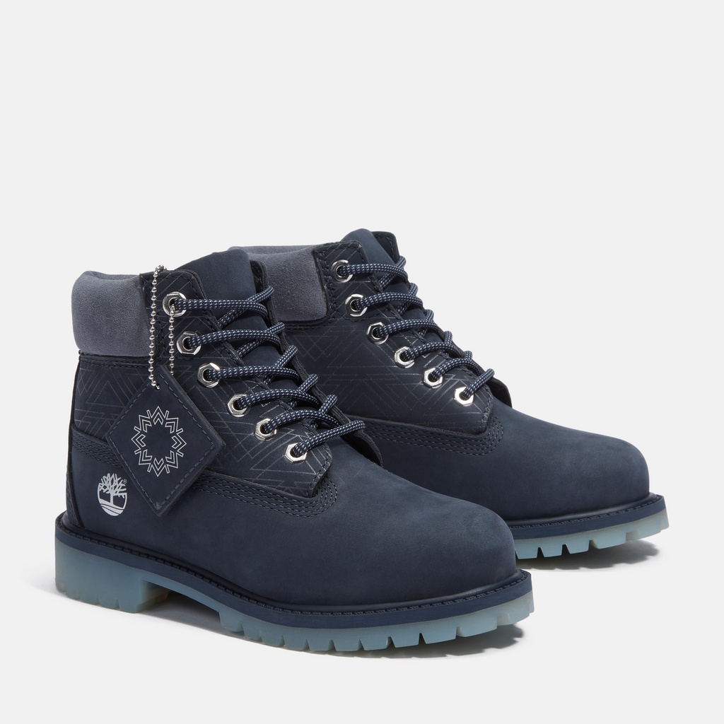 Timberland® Premium 6-Inch Lace-Up Waterproof Boot for Youth