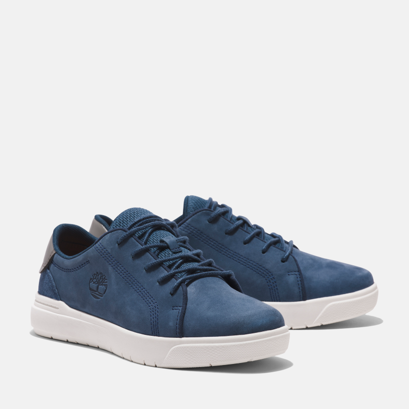 TIMBERLAND SENECA BAY ZIP LEATHER CHUKKA FOR JUNIOR IN BLUE