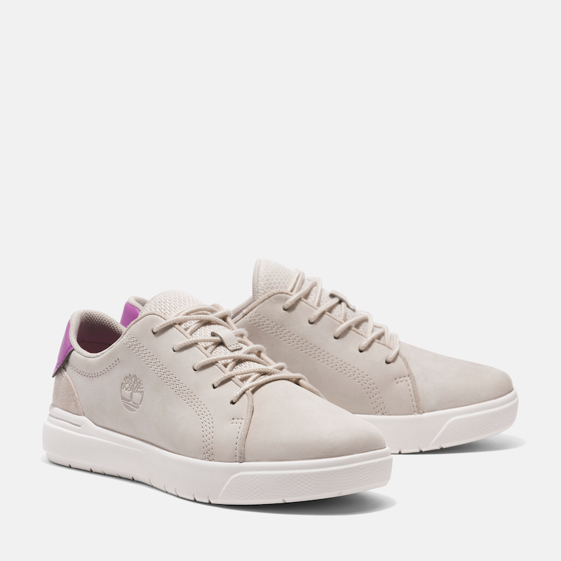 TIMBERLAND SENECA BAY ZIP LEATHER CHUKKA FOR JUNIOR IN WHITE