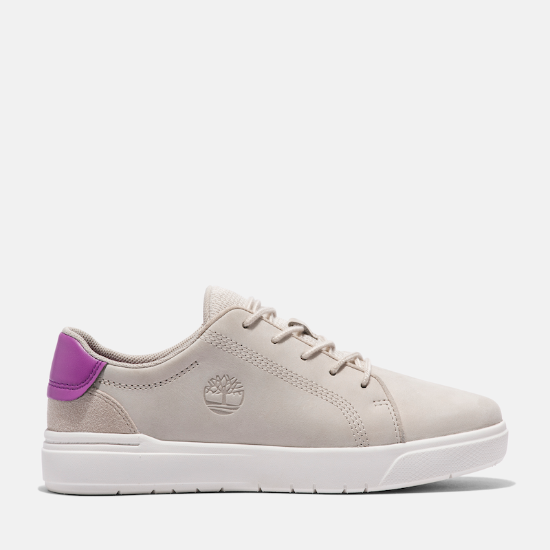 TIMBERLAND SENECA BAY ZIP LEATHER CHUKKA FOR JUNIOR IN WHITE