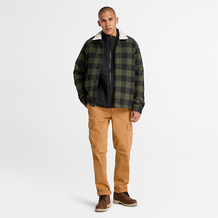TIMBERLAND CORE TWILL CARGO PANTS FOR MEN IN WHEAT