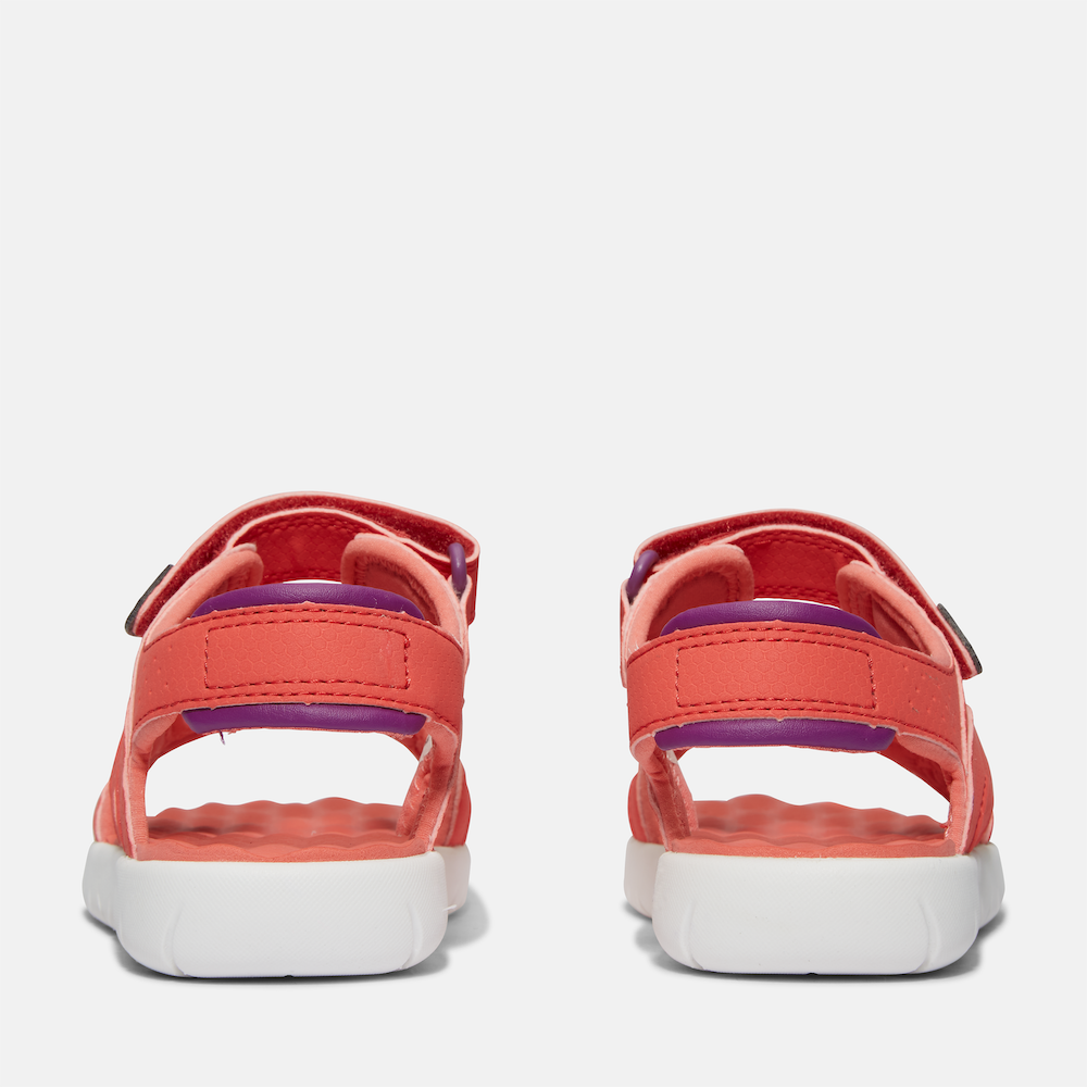 TIMBERLAND PERKINS ROW 2-STRAP SANDAL FOR YOUTH IN PINK