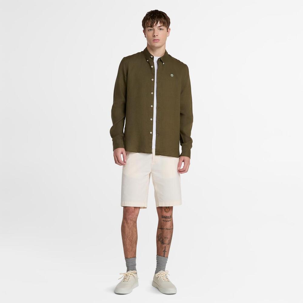 Mill Brook Linen Shirt For Men