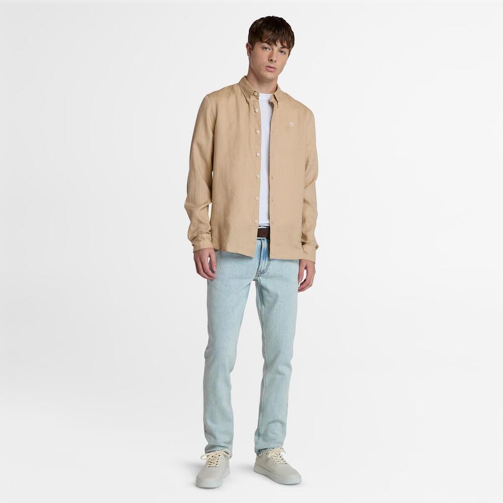 Mill Brook Linen Shirt For Men