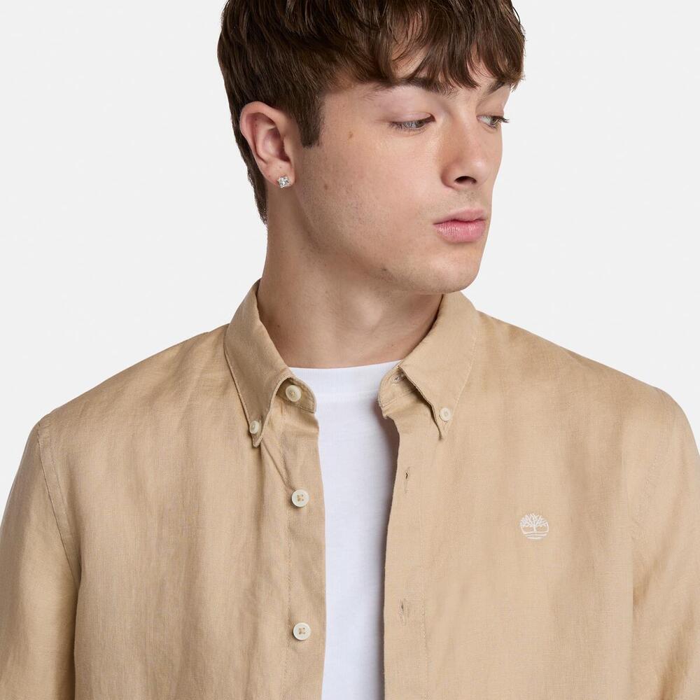 Mill Brook Linen Shirt For Men